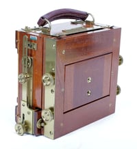 Image 17 of Wisner 4X5 Technical field camera w/ 150mm + 210mm lenses + film + holders +more (#1833)
