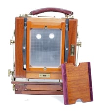 Image 5 of Wisner 4X5 Technical field camera w/ 150mm + 210mm lenses + film + holders +more (#1833)