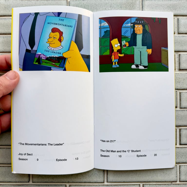 So You've Purchased A Simpsons Pamphlet Zine by Jonny Thaw Image 3