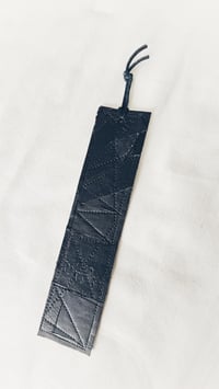 Image 7 of M TRAIN upcycled faux leather bookmarks
