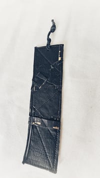 Image 9 of M TRAIN upcycled faux leather bookmarks
