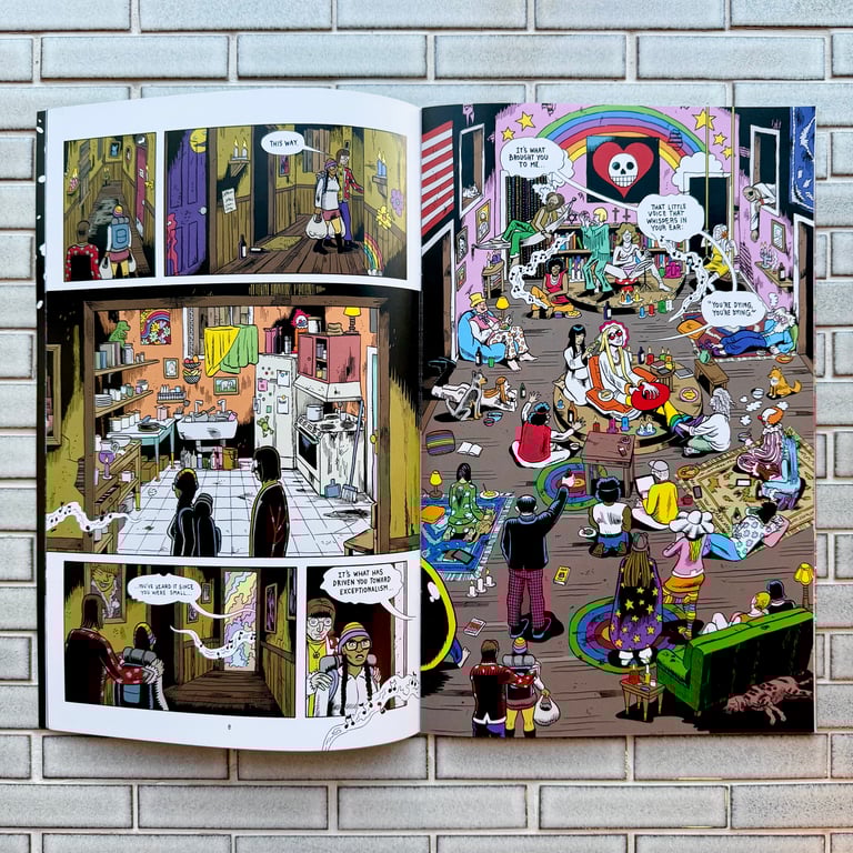 Annihilator: Rainbow of Death by Josh Simmons Image 3