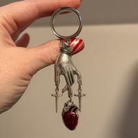 Dagger Heart Dangles (sizes 4g-2")