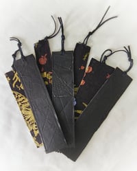Image 2 of M TRAIN upcycled faux leather bookmarks