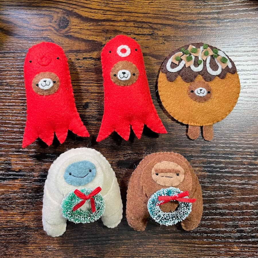 Image of made to order ornaments 2025