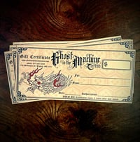  GITM Tattoo Gift Certificate