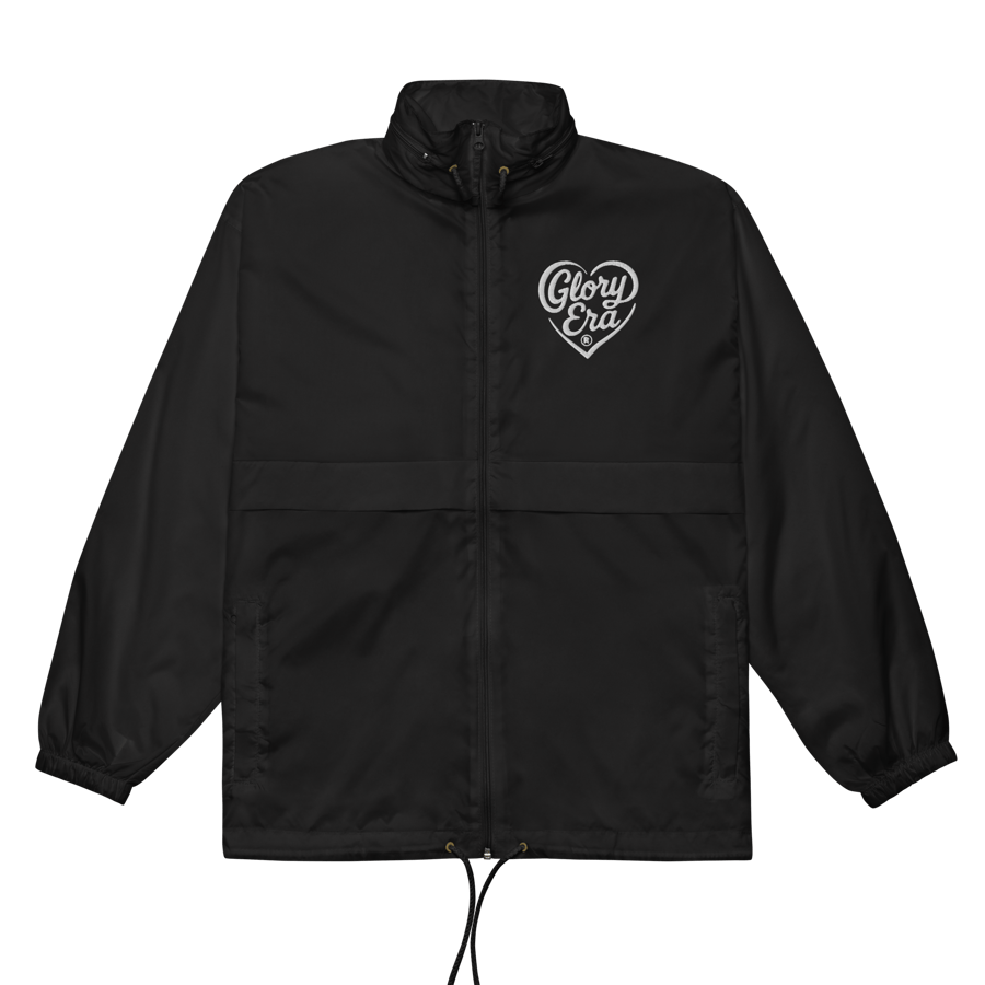 Image of GLORYERA® Heartmark Windbreaker (BLACK)