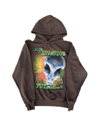 Join The Invasion Hoodie (Mocha)