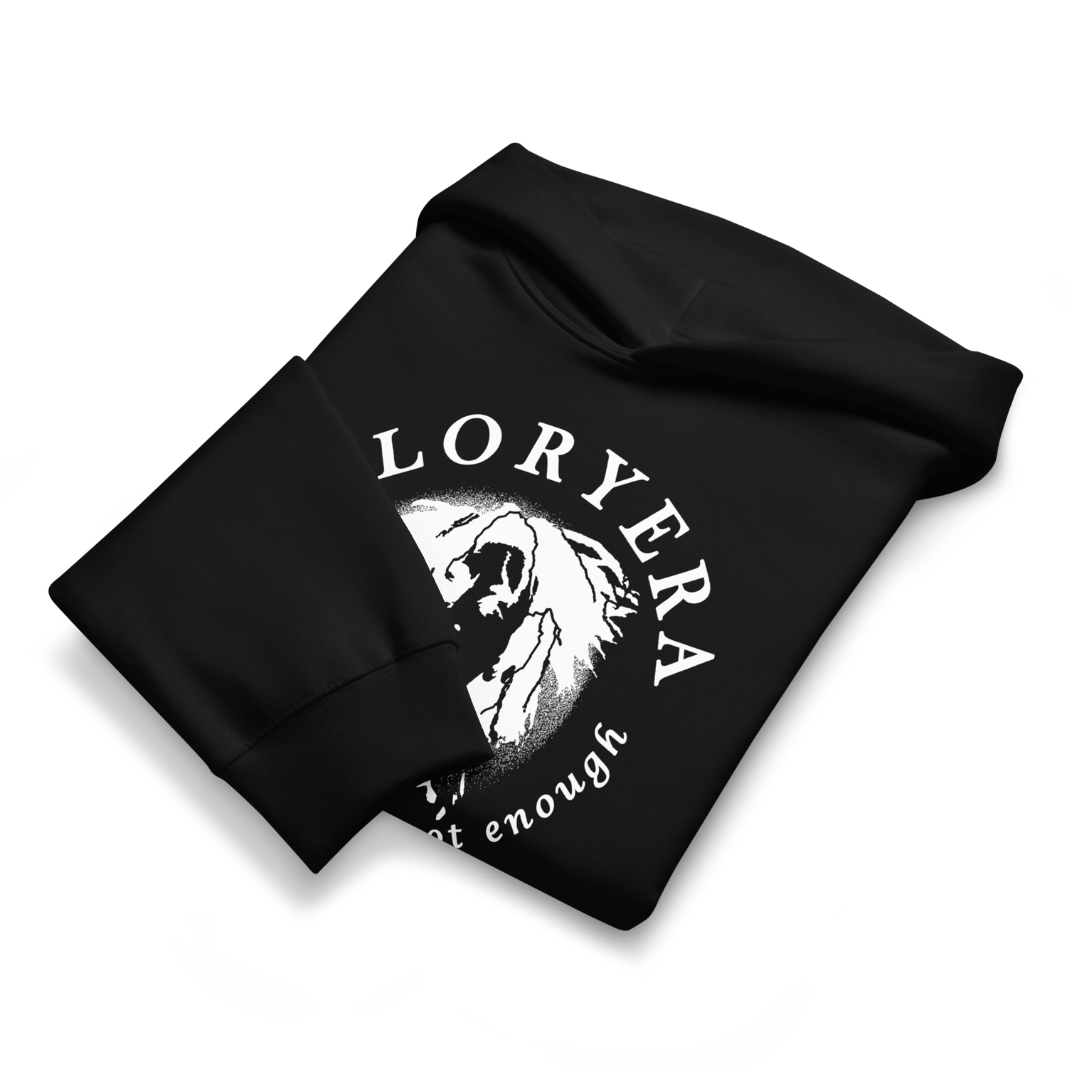 Image of GLORYERA® "ONE LIFETIME™" Premium Hoodie (BLACK)