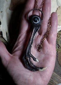 Image 5 of Chicken Foot and Eye Agate Amulet