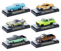 Auto-Thentics Release S142 - 6-Piece Assortment in a Non-Returnable Case 1/64 Scale - M2machines 