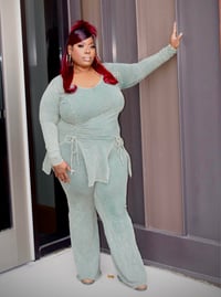 Image 2 of Stonewashed Ease Set (Olive)