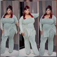 Image 3 of Stonewashed Ease Set (Olive)