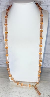 Image 1 of TamiLyn Original! Handmade Necklace using Vintage 1940s Czech Glass Beads