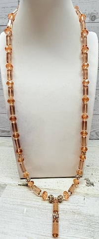Image 2 of TamiLyn Original! Handmade Necklace using Vintage 1940s Czech Glass Beads
