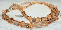 Image 4 of TamiLyn Original! Handmade Necklace using Vintage 1940s Czech Glass Beads