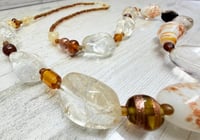 Image 4 of TamiLyn Original! Handmade Necklace using Vintage 1920-40s Czech Glass Beads