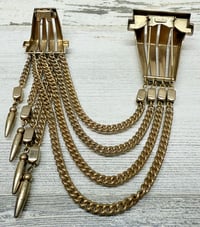 Image 4 of Vintage 1940s RARE Monet Duette Fur Clip