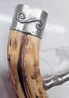 Image 5 of Antique 19th Century Boars Tooth &amp; Sterling Silver Corkscrew