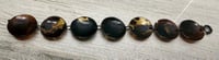 Image 5 of Vintage WWll South Pacific Faux Tortoise Shell Silver Tone Bracelet