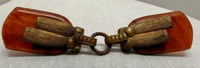 Image 1 of Antique Victorian Art Deco Bakelite Cape/Shawl Clip