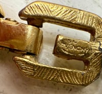 Image 6 of Vintage 1980s Givenchy Double Chain Link Necklace 11.5"