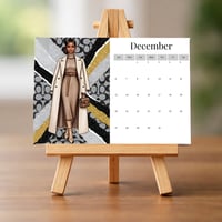 Image 3 of Mini Fashion Calendar Card Set