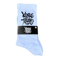 Image 2 of WHITE SOCKS OG LOGO