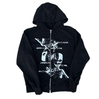 Abduction Zip Up (Black)