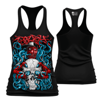 Lo Key - "Lokethulhu" Tank Top (Blue / Red)