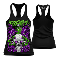 Lo Key - "Lokethulhu" Tank Top (Green / Purple)