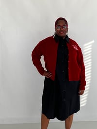 Image 3 of Classic "Red " Cardigan