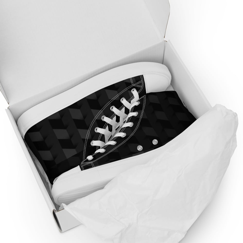 ZEN EXP - "Secret Society" Women’s high top canvas shoes