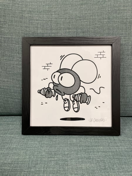 Image of La Mouche - sérigraphie 20x20