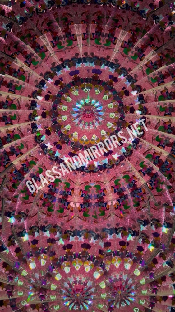 Image of Pink Jumbo Wand Aura Kaleidoscope