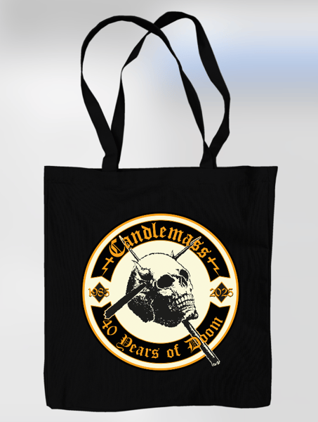 Image of CANDLEMASS "40 Years of Doom - TOTEBAG" 