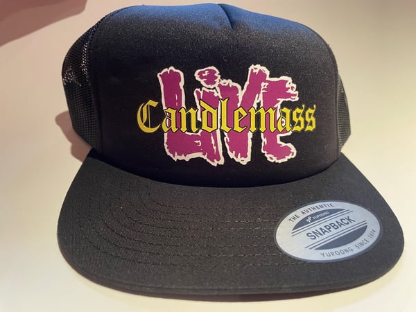 Image of CANDLEMASS "Live 1990 - TRUCKER CAP"