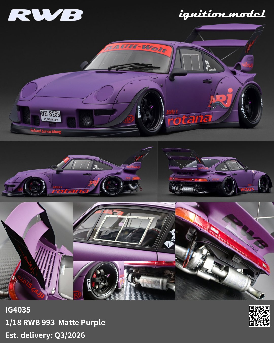 Image of 1/18 RWB Rotana (Double Wing Version)