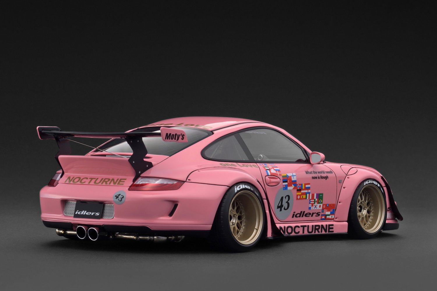 Image of 1/18 RWB Nocturne GT3RS (Nakai-san's own race car)