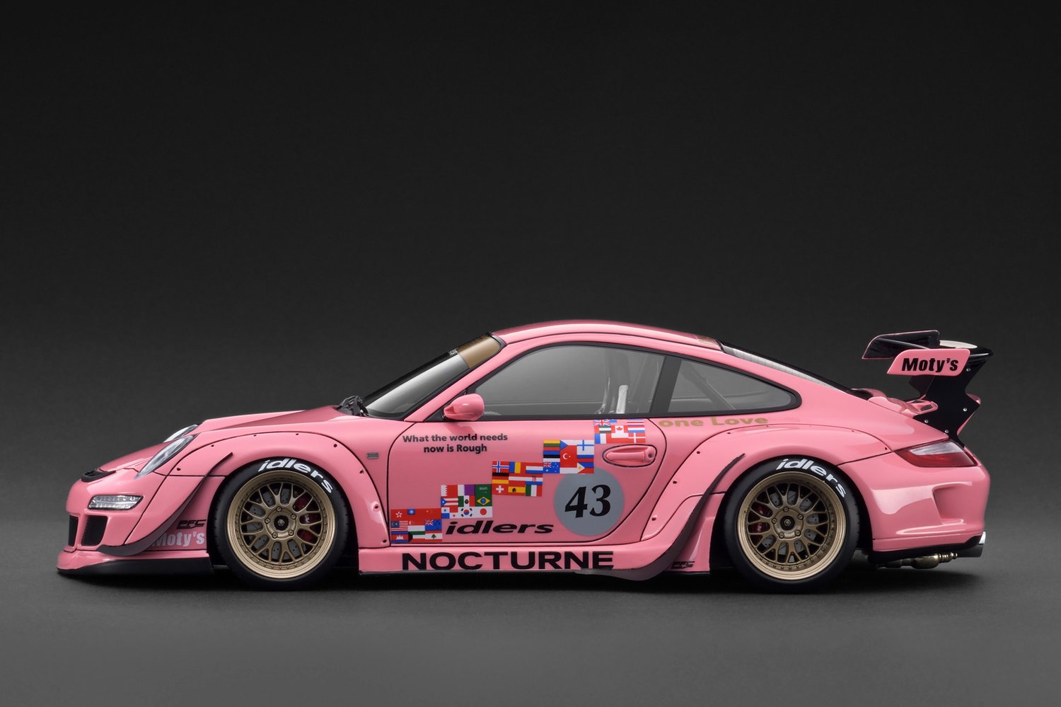 Image of 1/18 RWB Nocturne GT3RS (Nakai-san's own race car)