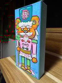 Image 3 of Teal/Pink Nutcracker