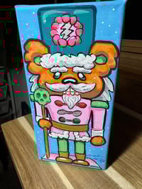 Image 4 of Teal/Pink Nutcracker