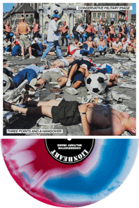 CMI - Three Points And A Hangover 12" Red-White-Blue Swirl Wax 550 made (PRE-ORDER)