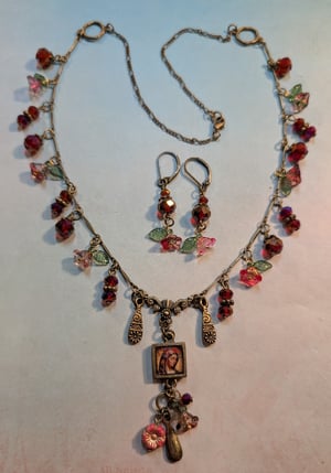 Image of Sweet Li'l Lupita ~ Our Lady of Guadalupe ~ Necklace Set #5