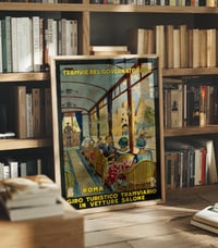 Image 1 of Tramvie del Governatorato - Roma | Vintage Poster | Wall Art Print