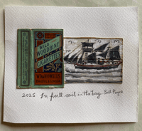 Image 2 of In Full Sail in the Bay by Bill Payne