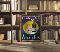 Image 2 of Aubel & Fils Champagne | Vintage Poster | Wall Art Print