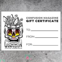 Confusion Gift Certificate