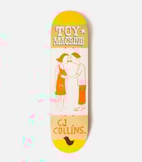 TOY MACHINE SKATEBOARD DECK - CJ COLLINS - MARGARET KILGALLEN