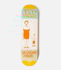 MACHINE SKATEBOARD DECK - DASHAWN JORDAN - MARGARET KILGALLEN